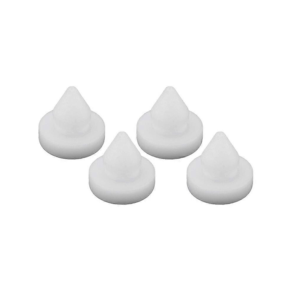 (As show, One size) 4pcs Brake Pedal Accelerator Pedal Stoppers, Brake Clutch Pedal Stopper Pad 46505SA5000 Durable High Strength Automotive Hard Rubb