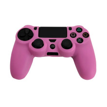 (Pink) PS4 Silicone Controller Case Skin Cover for PS 4 New