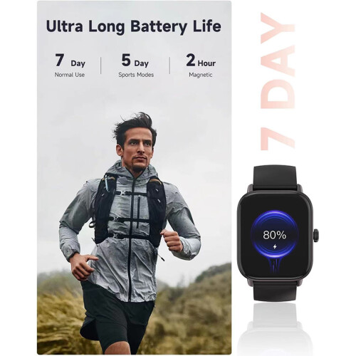 D16 Smart Watch (Black) 2