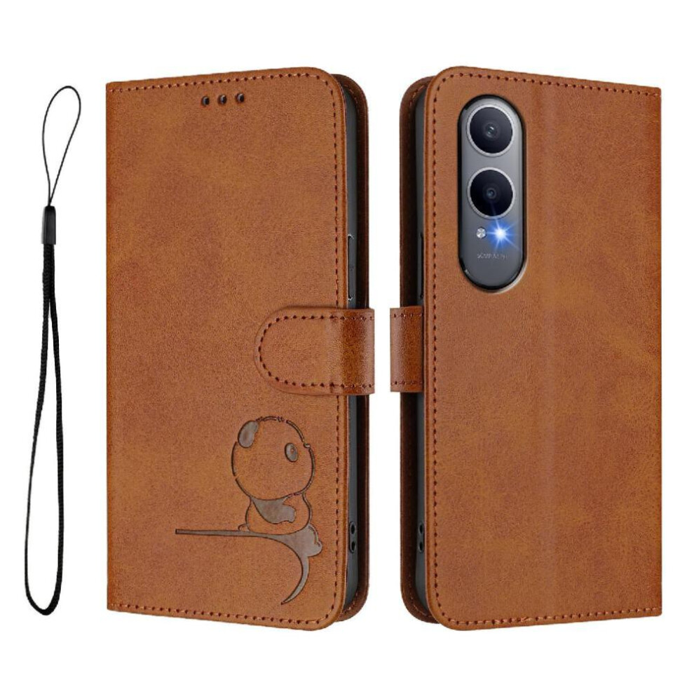 (Brown) Phone Case For Oneplus Nord Ce4 Lite 5G Magnetic Pu Leather Flip Folio Card Slots Holder Kickstand Rfid Blocking Brown 764563664443