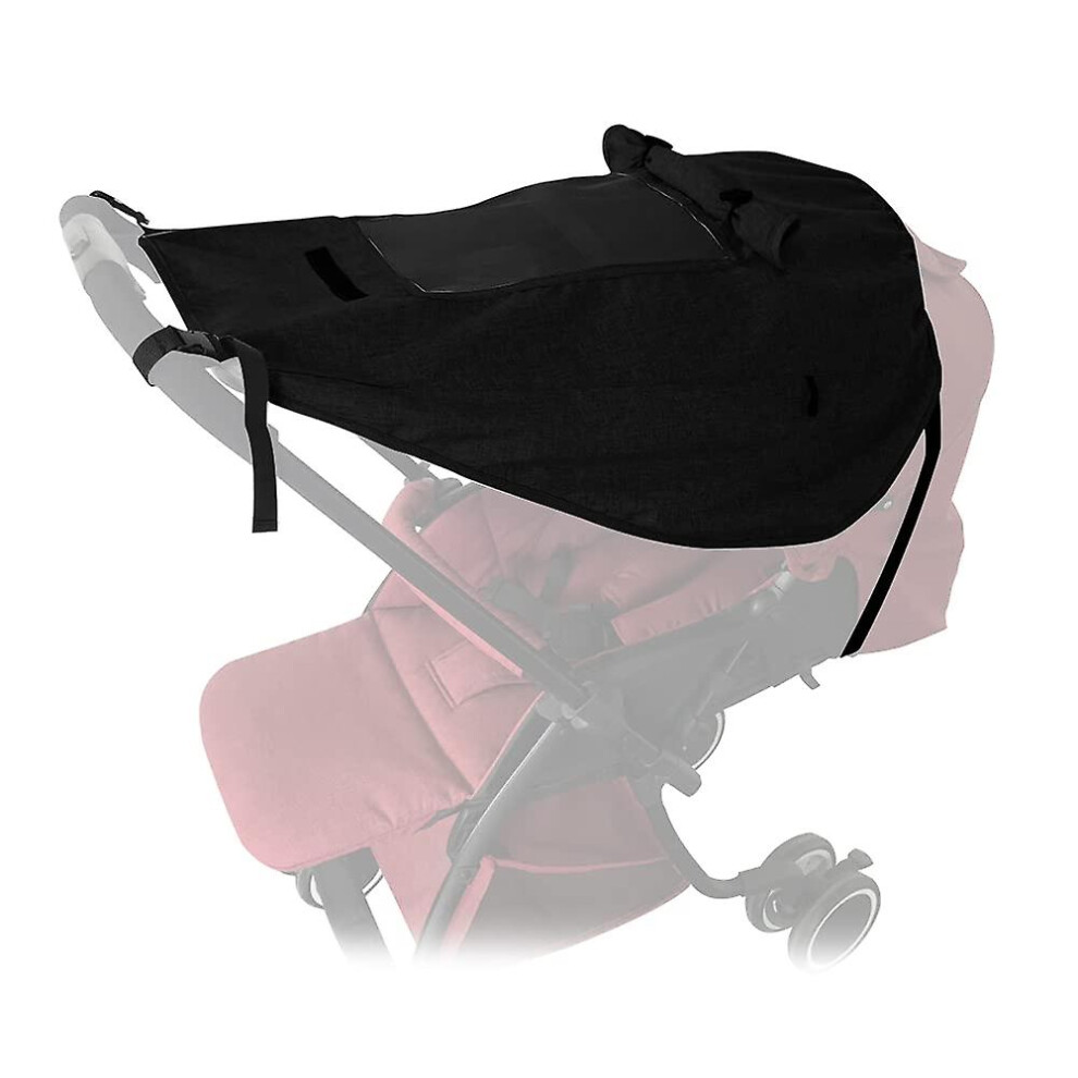 (As show, One size) Pram Sunshade Sun Cover, Sun Shade Stroller For Baby, Universal Waterproof Stroller Sunshade Cover Anti-uv With Viewing Window For