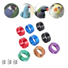 (2.6mm, Mixture) 100PCS 2.6mm-8mm unmarked  Bird Leg Rings Aluminium Closed-loop