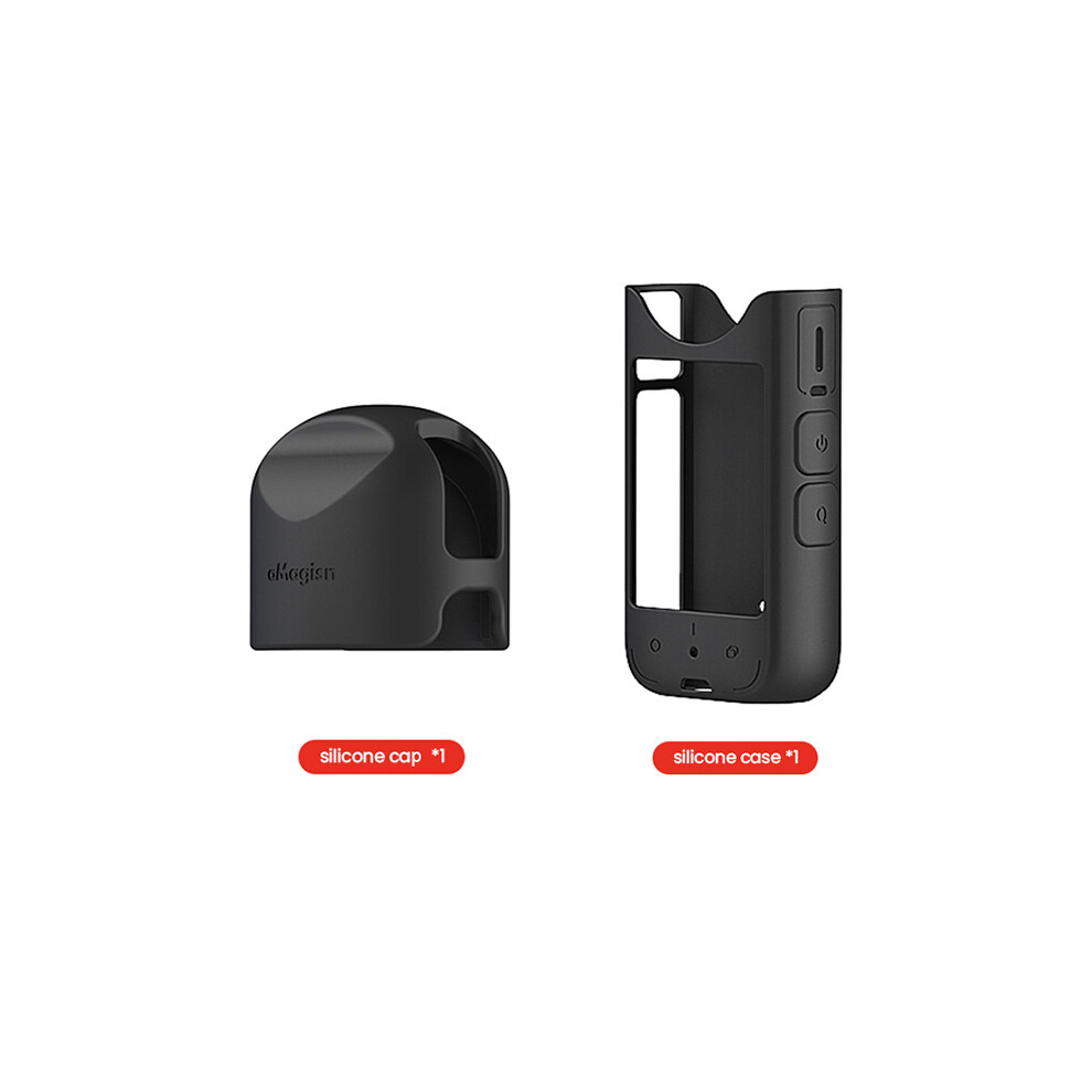 For Insta360 X3 Camera Protective Case Sports Camera Accessories (1X Silicone Case) Black 688249434345
