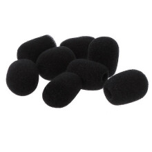 (As show, One size) 8Pcs Headsets Lapel Foam Microphone Windscreens Lavaliers Covors Accessories New