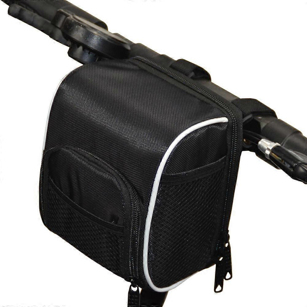 (As show, One size) Bike Handlebar Bag, Waterproof Bike Basket Bag Bike Front Bag Bike Front Bag