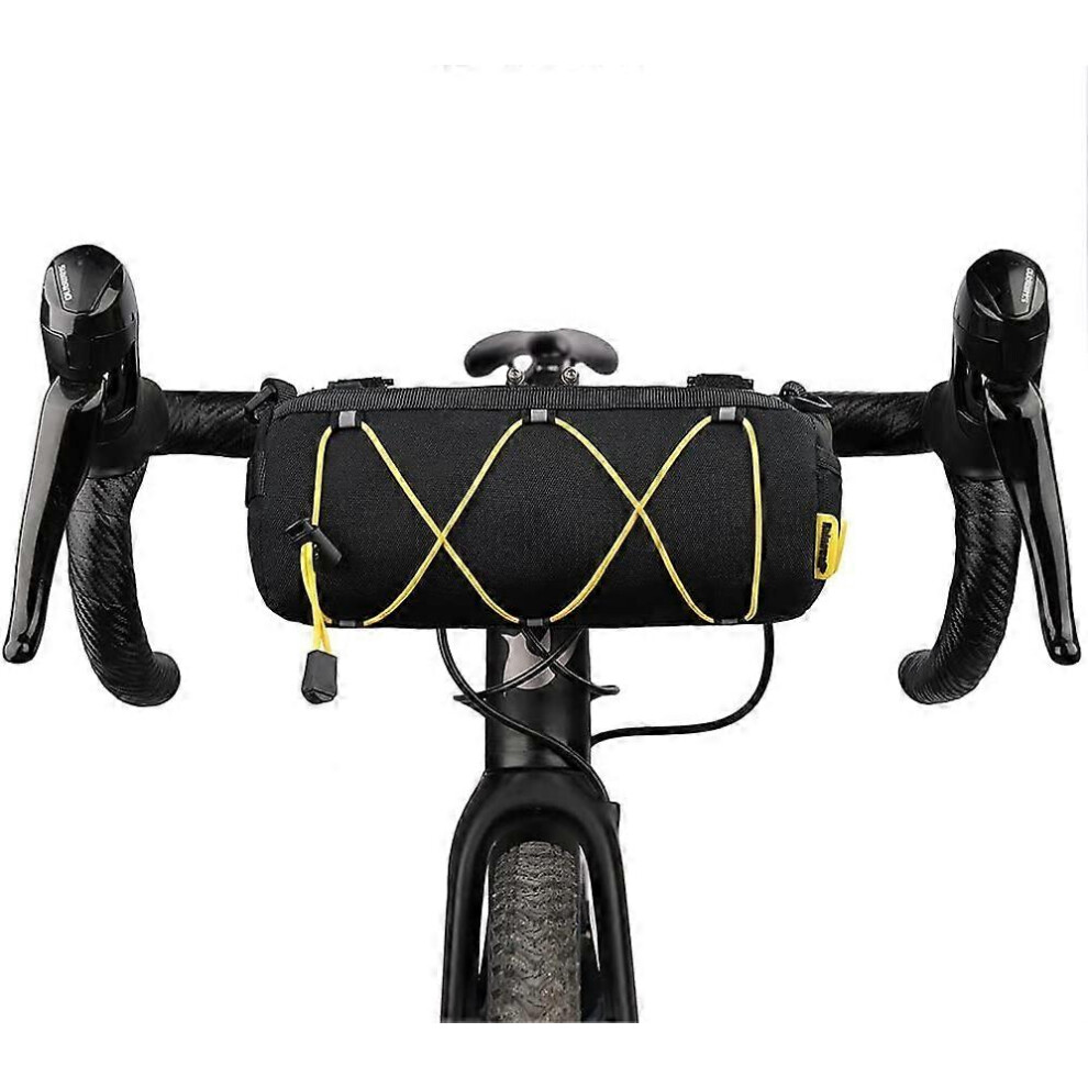 (As show, One size) Bicycle Handlebar Bag - Mountain Bike Storage Bag - Professional Road Bike Shoulder Bag
