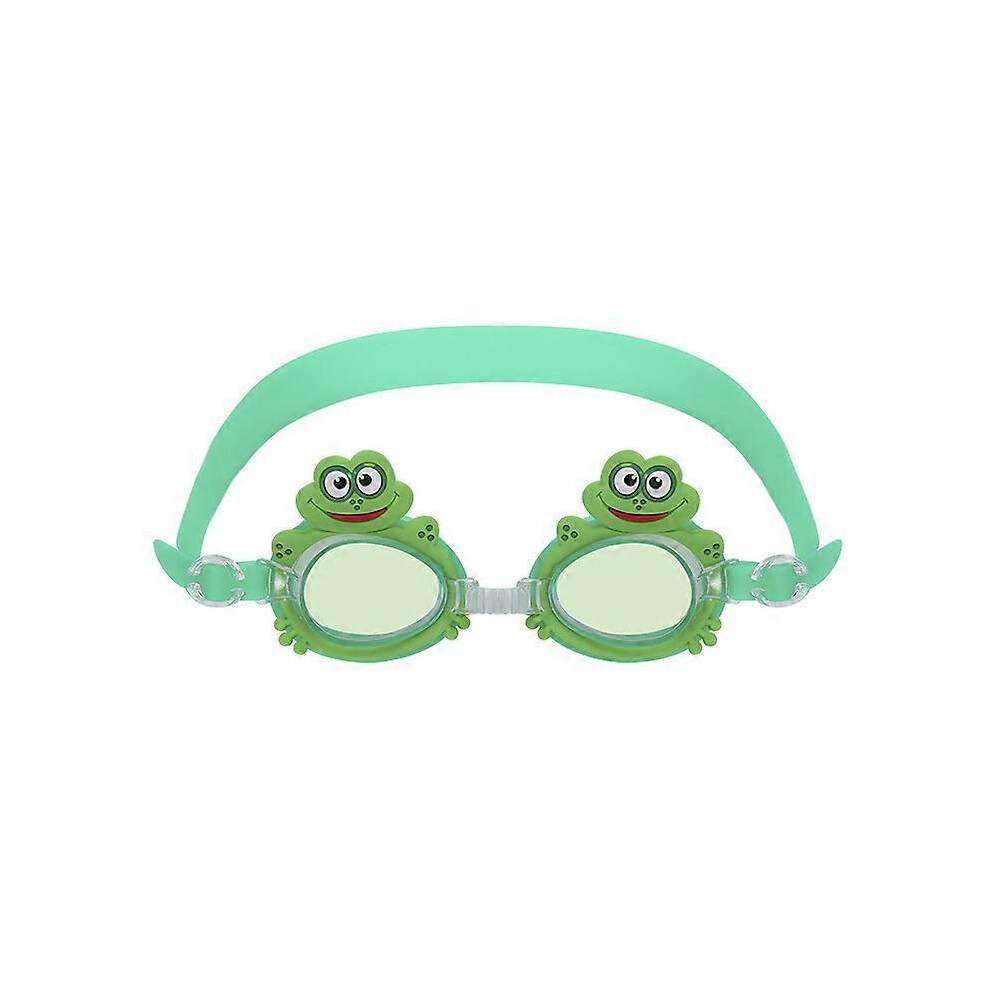 (As show, One size) Junior Unisex-Youth Swim Goggles (Pack of 1) - Green