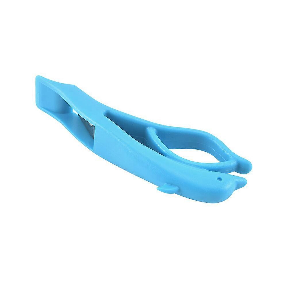 (As show, One size) blue Dolphin Orange Peeler Creative Multifunctional Peeler Plastic Orange Fruit Peeler Opener Kitchen Accessories