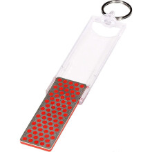 (As show, One size) DMT portable folding ice skate grinding stone/diamond grinding plate