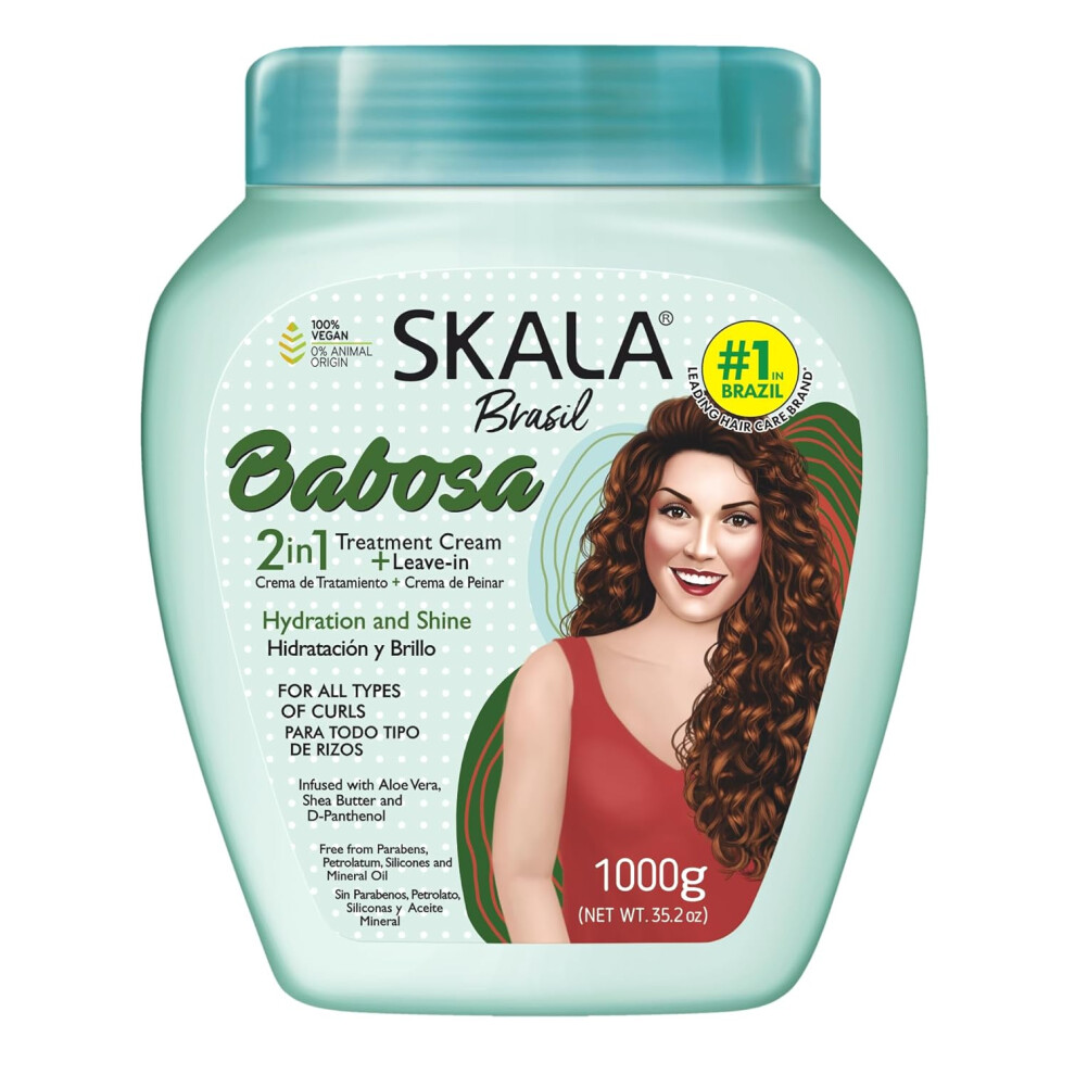 Skala Cream Babosa Hair Treatment 1000 Ml