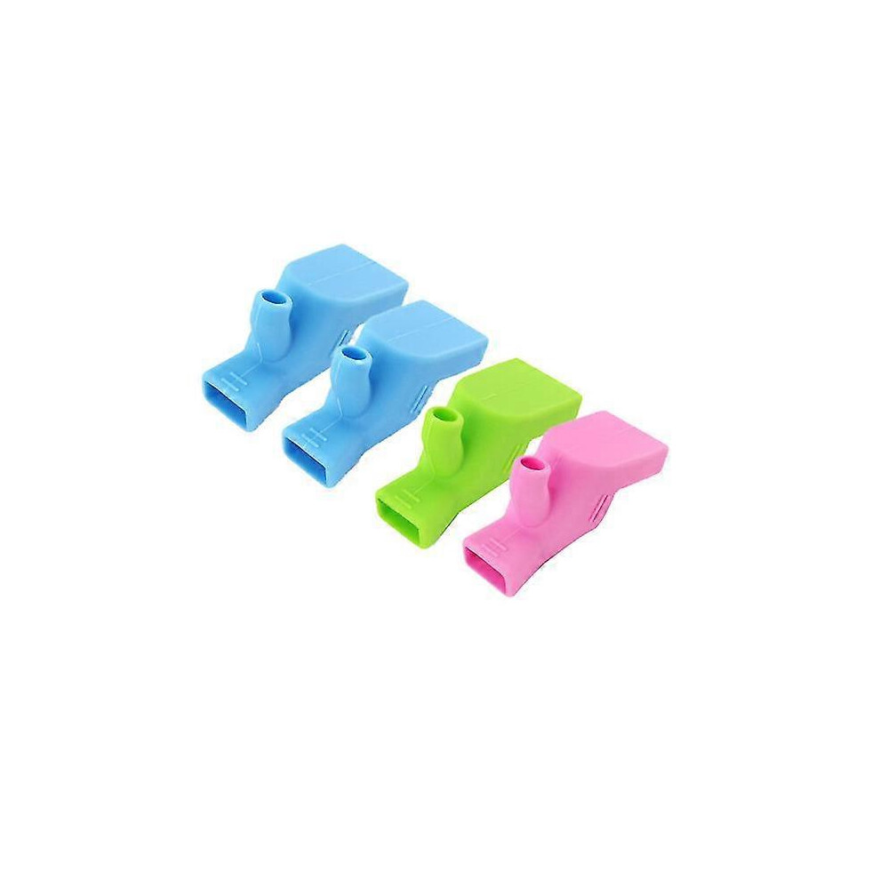 (As show, One size) 4pcs Water Faucet Extender Sink Faucet Extender Faucet Connector Extender