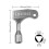 (As show, One size) Set of 2 triangle keys for quick emergency elevator opening 5