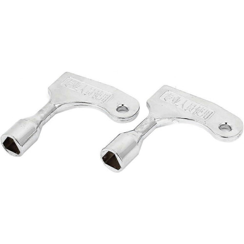 (As show, One size) Set of 2 triangle keys for quick emergency elevator opening 1
