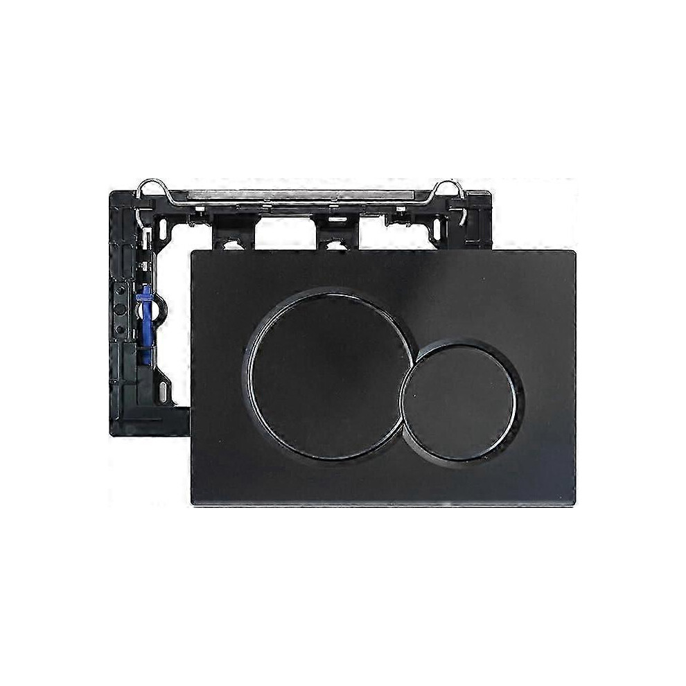 (As Show, One Size) Empyreal Control Plate, Tank Spare Parts, Previous Model Control Plate For Geberit Sigma01 Up320&300, Dual Flush, 1 Piece Black. 4632480812765