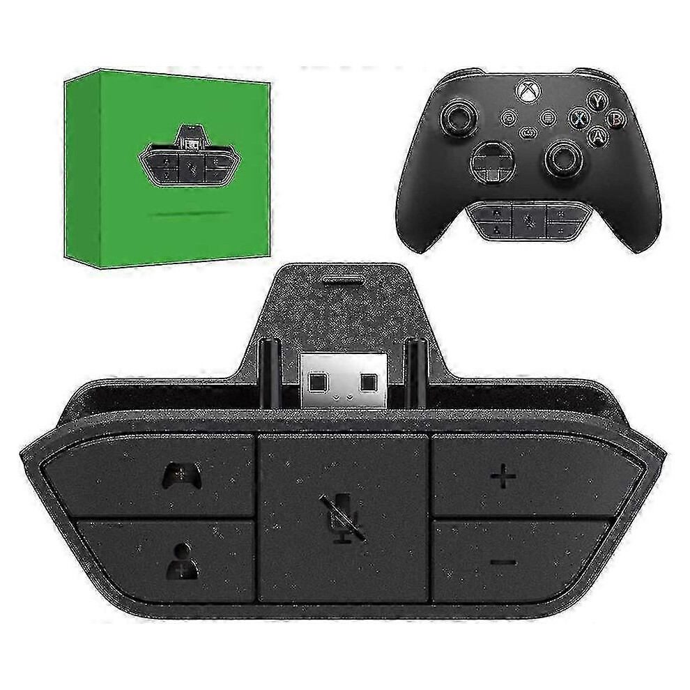 (As Show, One Size) Stereo Headset Adapter Audio Mic Headphone Converter For Xbox Adjust Audio Balance 4632480816282