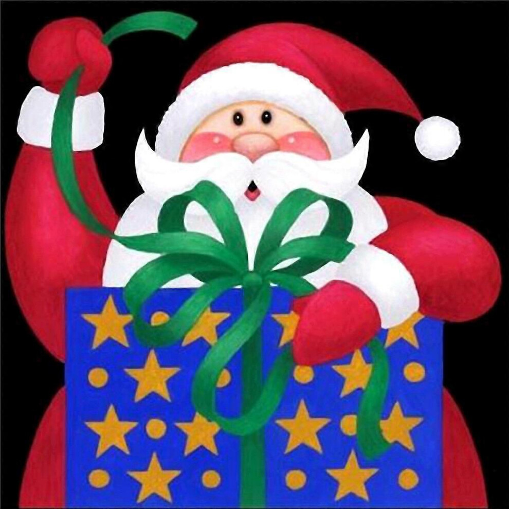 (As show, One size) Diamond painting Christmas 30*40 decorative painting 1
