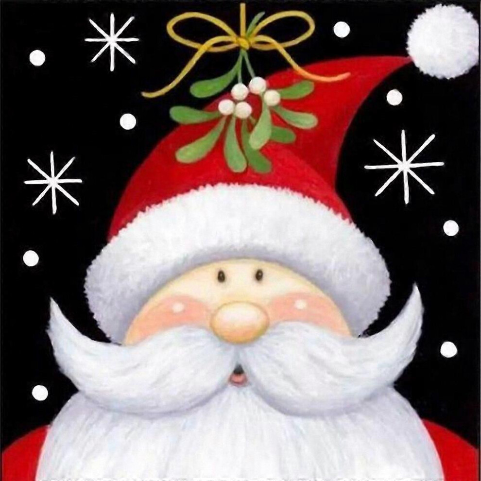 (As show, One size) Diamond painting Christmas 30*40 decorative painting 8