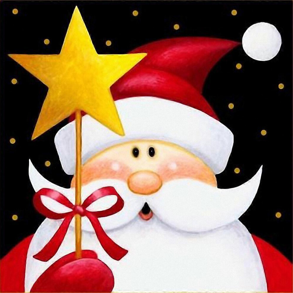 (As show, One size) Diamond painting Christmas 30*40 decorative painting 6