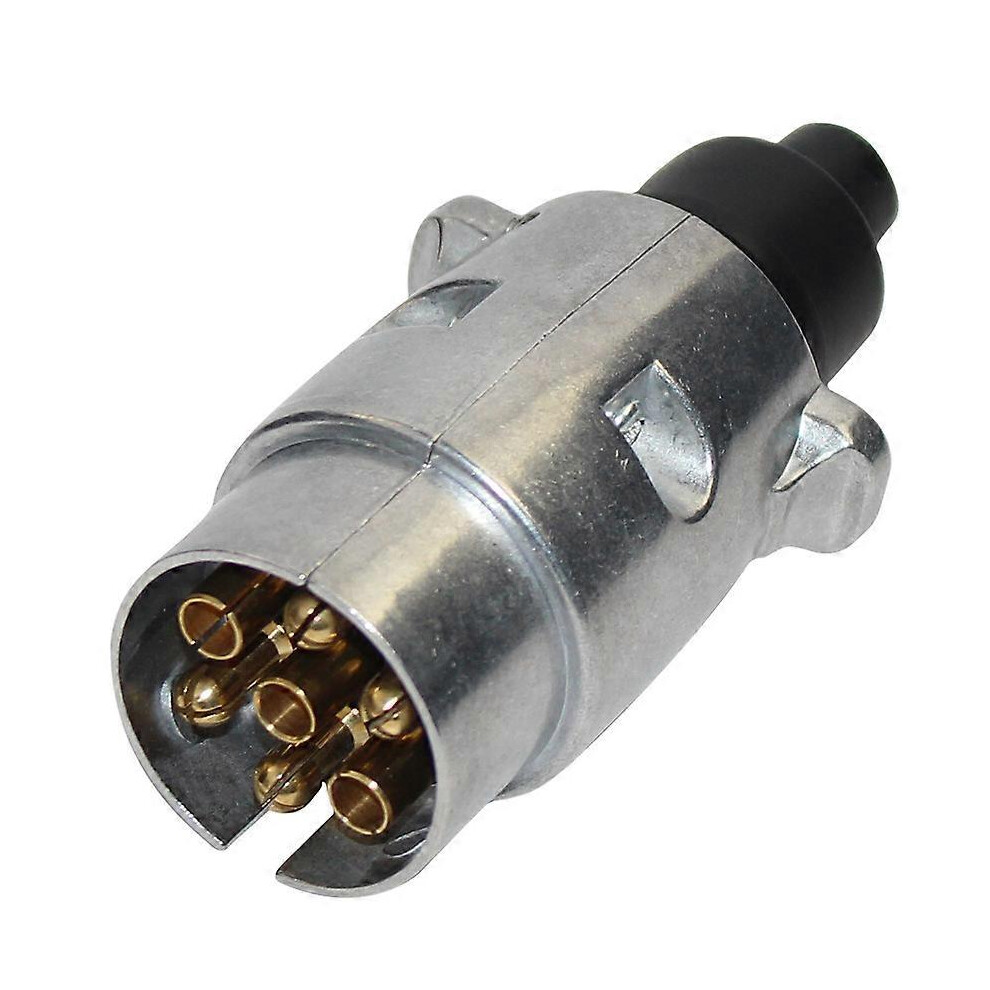 (As show, One size) Carpoint Plug for trailer 7pol. metal