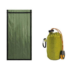 (As show, One size) Emergency Sleeping Bag, Survival Sleeping Bag, with Whistles, Survival Blanket, Lightweight Survival Bivvy Outdoor Camping Hiking