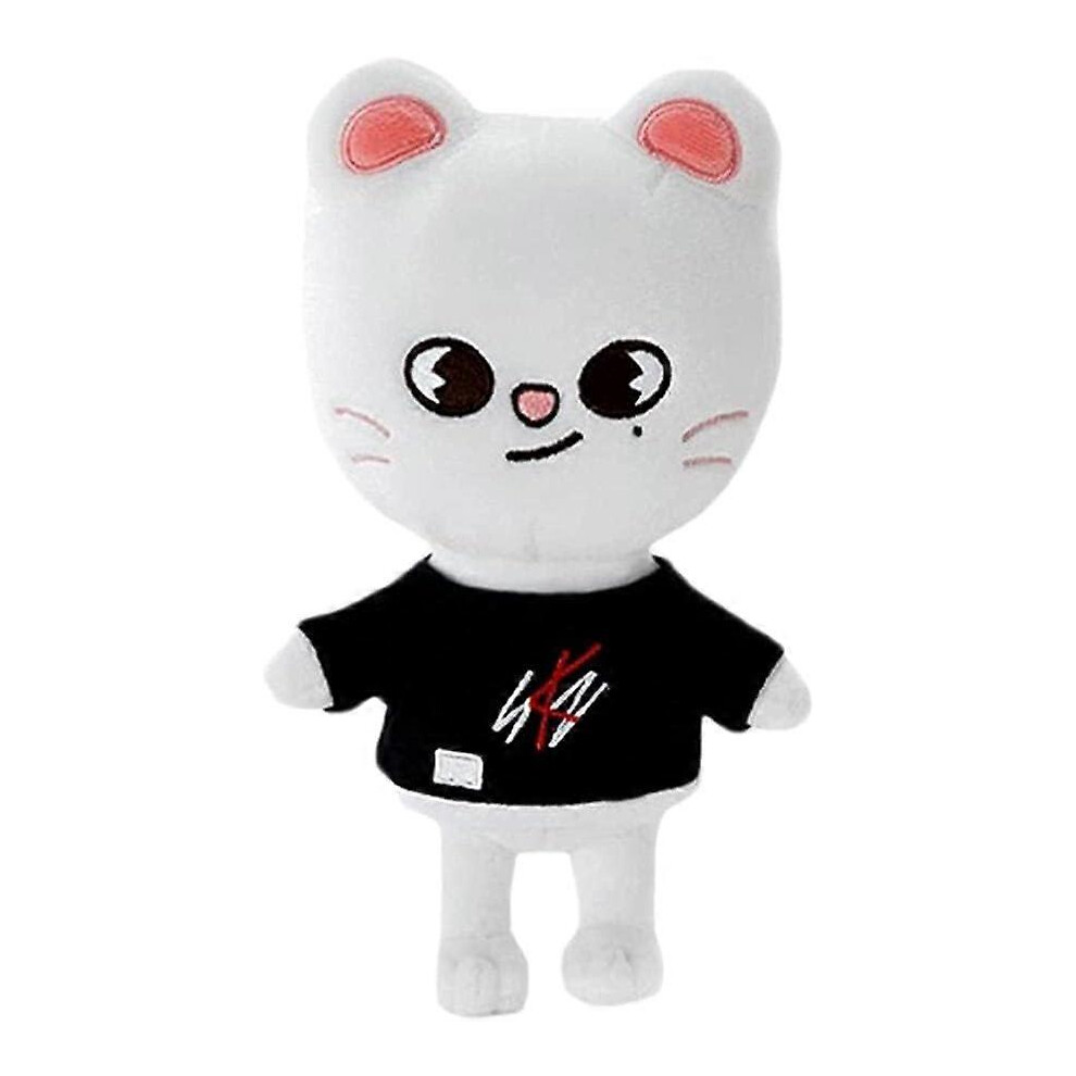 (As Show, One Size) The Cat Plush Toy For Kids, 20.8Cm Stray Skzoo Plush Toy, Cute Skzoo Plush Toy, Soft Stuffed Skz Doll For Kids White