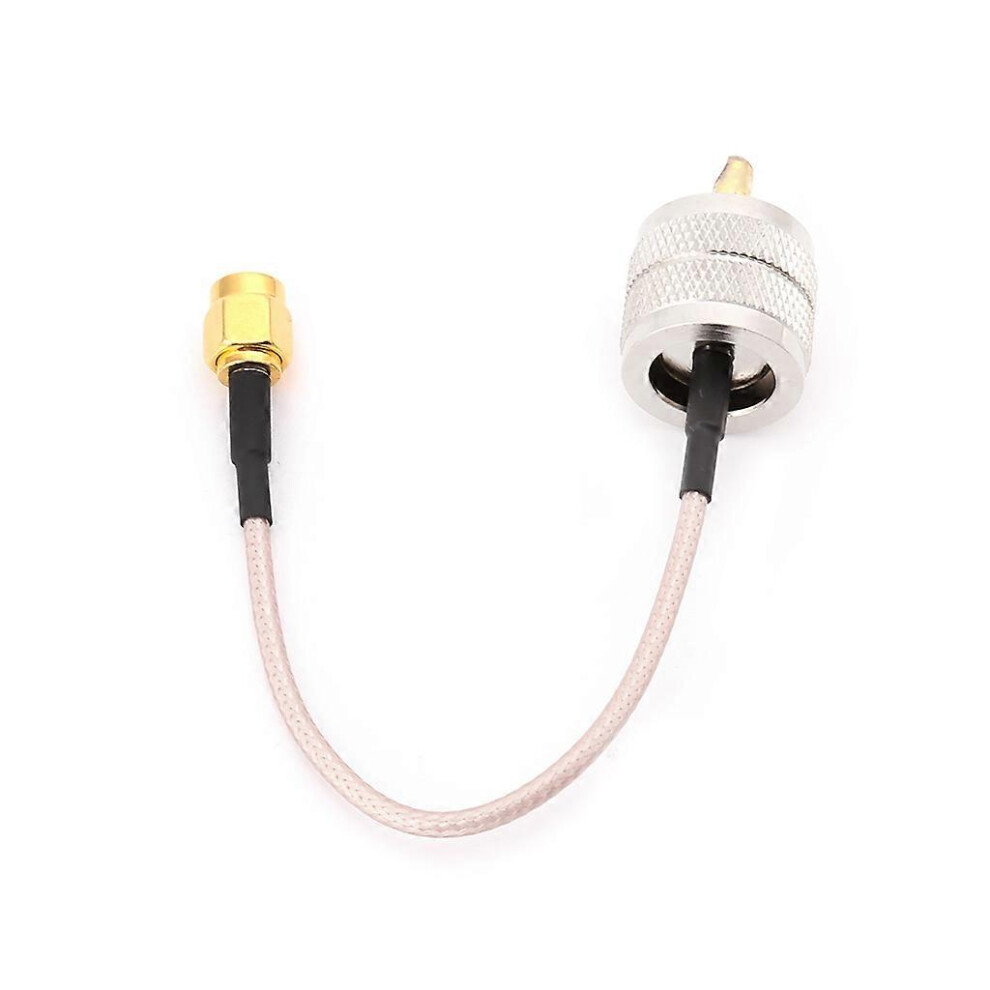 (As Show, One Size) Uhf Male Plug Pl259 To Sma Male Plug Rg316 Pigtail Cable Rf Coaxial Cables 5021564540707