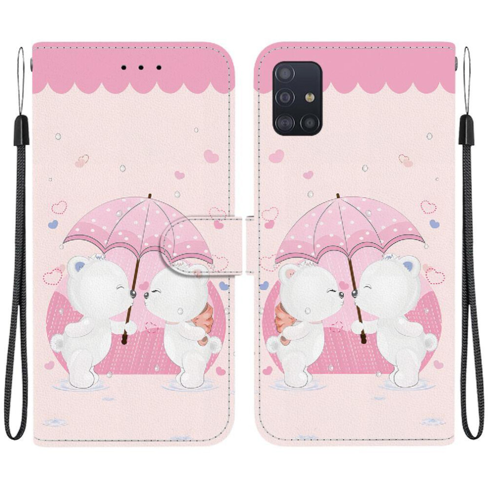 (Ohter) Case For Samsung Galaxy A71 4G Pattern Cover Pu Leather Flip Leather Wallet 764563672851