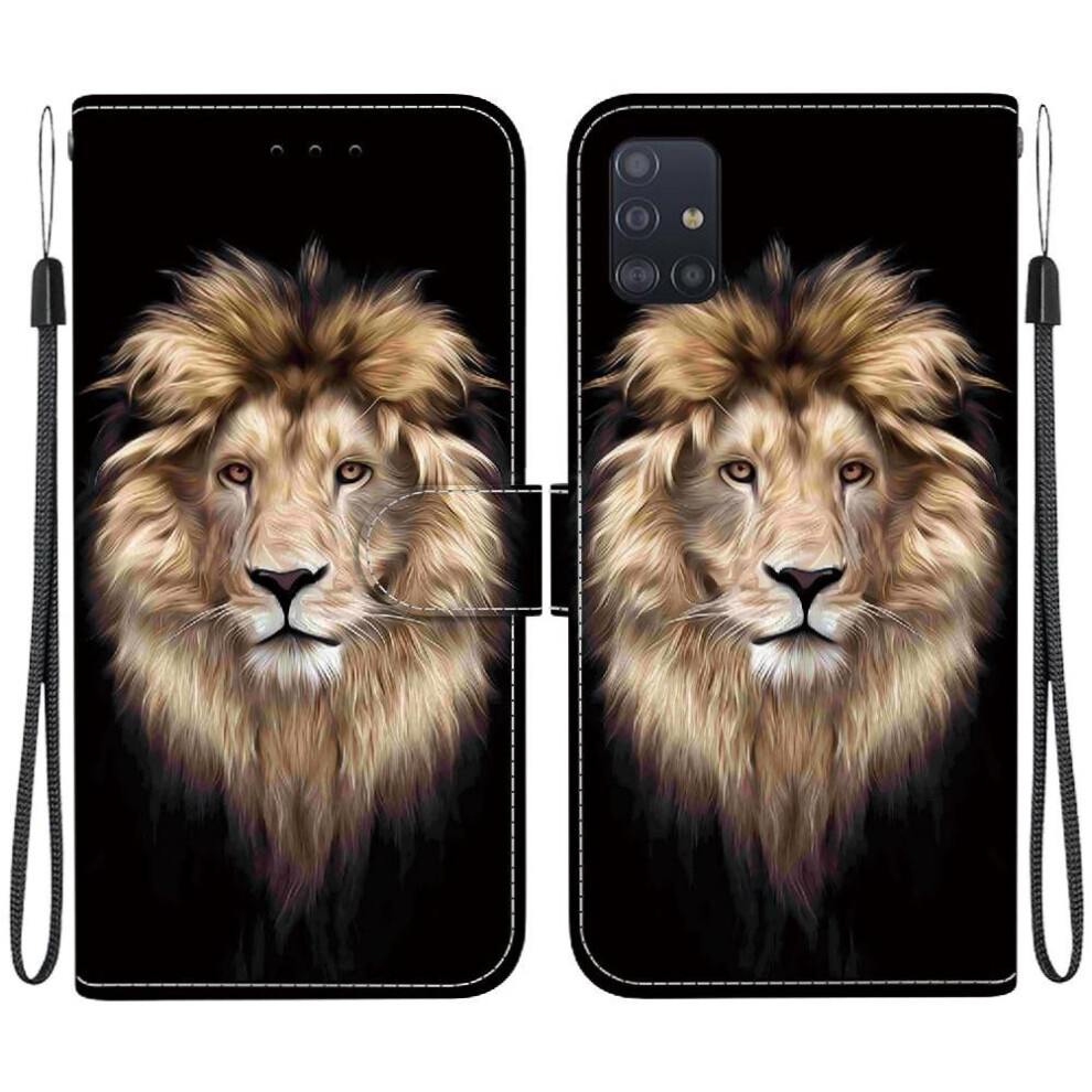 (C6) Case For Samsung Galaxy A71 4G Pattern Cover Pu Leather Flip Leather Wallet 764563672875