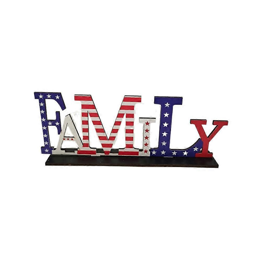 (2, One size) Wooden American Independence Day Ornament Hanging Pendant Plaque for United State National Day July 4th Holiday DIY Crafts-image-OPC-PHPQZCQ-NEW