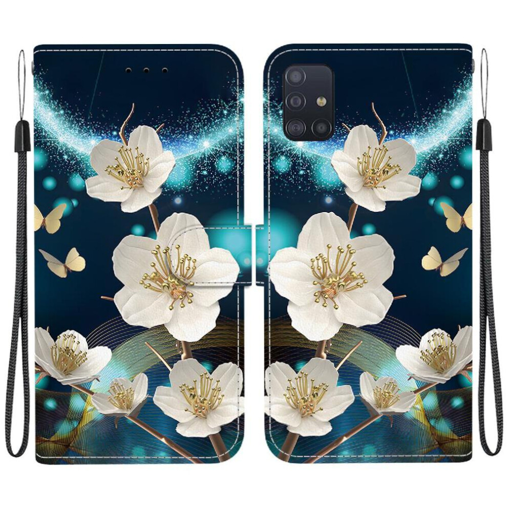 (C3 ) Flip Case For Samsung Galaxy A71 4G Pattern Cover Wallet Card Slots Card Slot Kickstand Pu Leather 764563674114