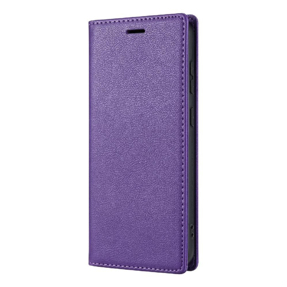(Purple) Business Style Case For Samsung Galaxy A71 4G Shockproof Card Holder Magnetic Closure Flip Case Kickstand Purple 764563674862