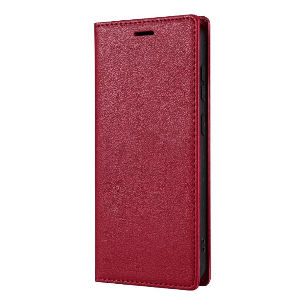 (Red) Business Style Case For Samsung Galaxy A71 4G Shockproof Card Holder Magnetic Closure Flip Case Kickstand Red 764563674855
