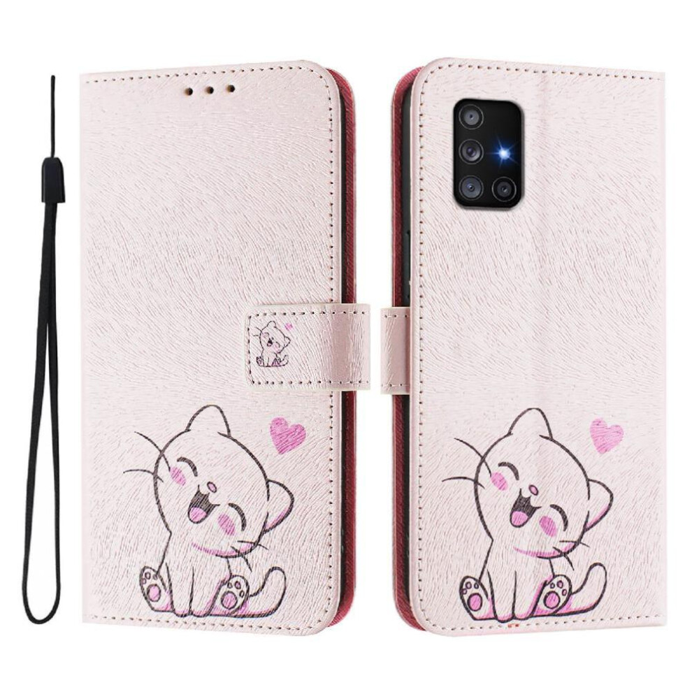 (C2) Case For Samsung Galaxy A71 4G Card Holder Pattern Wallet Cover Flip Pu Leather With Credit Slot 764563676392