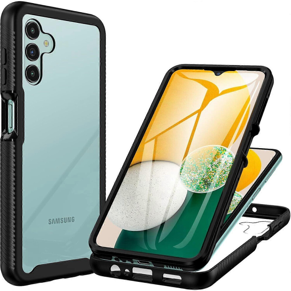 (As show, One size) Samsung A04s Case, BlackSamsung A13 5G Case Shockproof Cover
