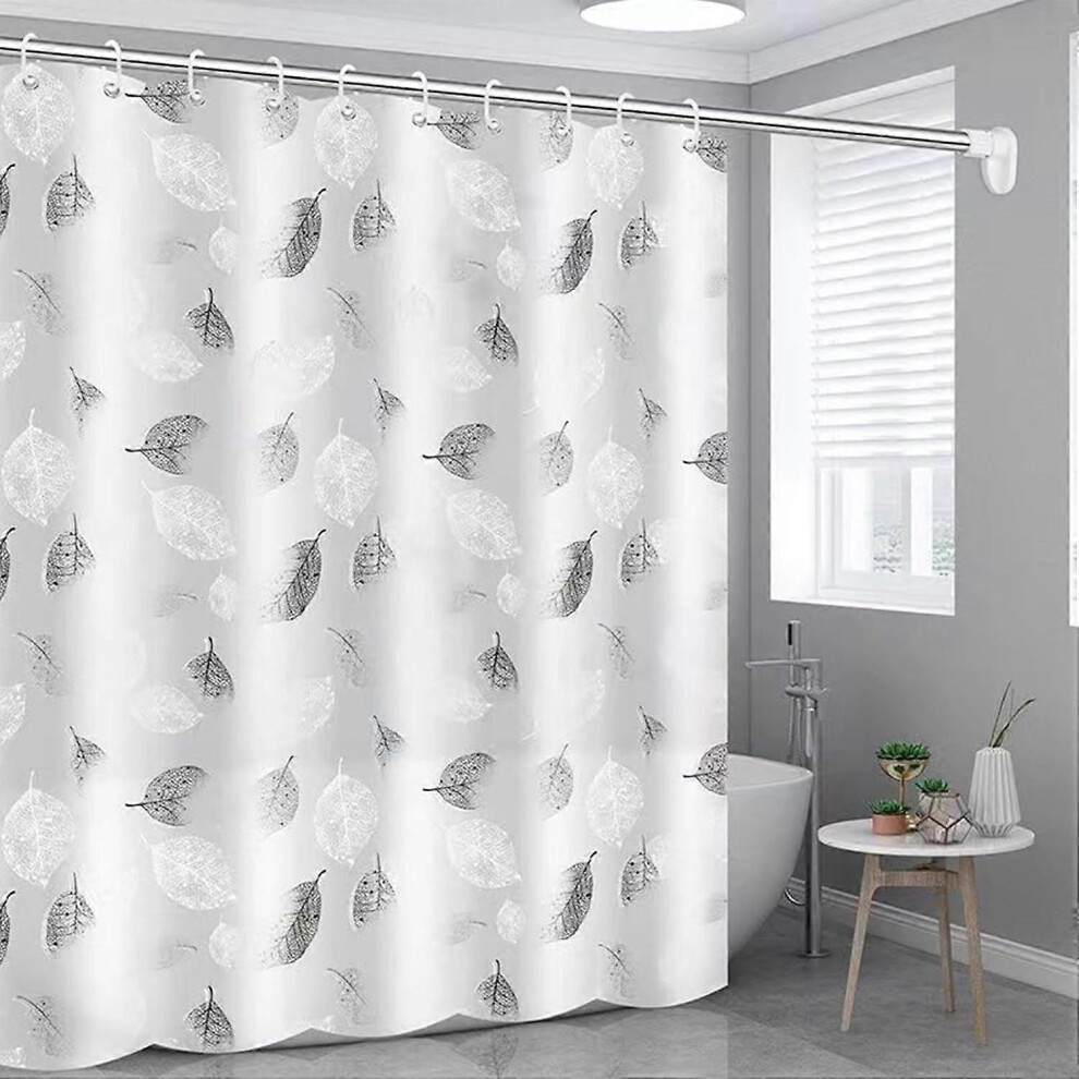 (As show, One size) Shower Curtain, Bath Curtain, Anti-Mildew, Waterproof, for Bathroom, 180 x 200cm