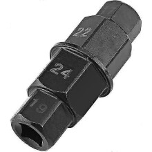 (As show, One size) Motorcycle Front Rear Wheel Hex Driver Tool - 17mm 19mm 22mm 24mm