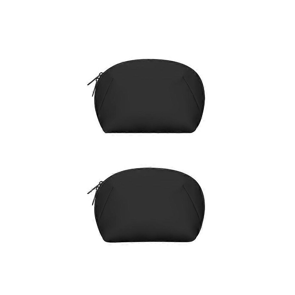 (As show, One size) 2 Electronic Organizer Accessory Tech Pouch, Travel Accessory Bag for Electronics, Portable Storage Bag Large Capacity for Charger