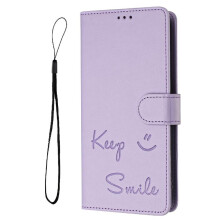(Light Violet) Case for Samsung Galaxy A21s Pu Leather Rfid Blocking Card Holder Wallet Flip Cover