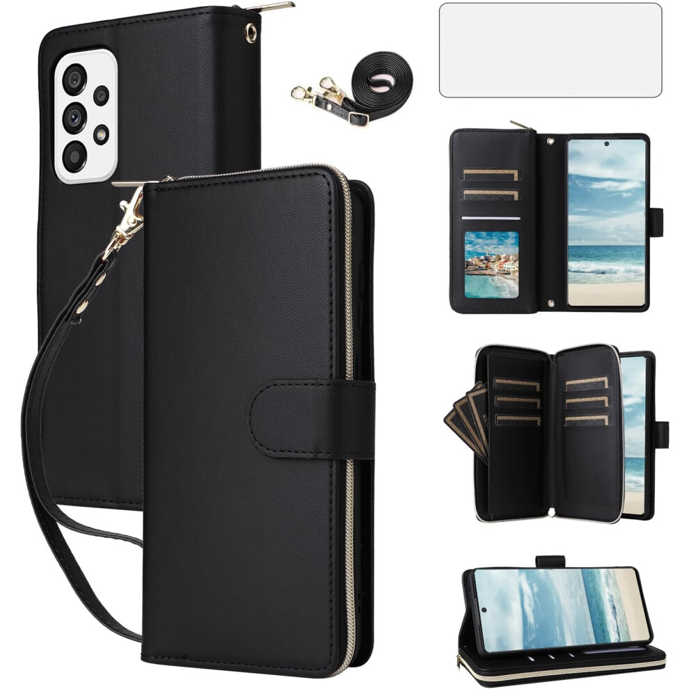 (??) Asuwish Phone Case Compatible With Samsung Galaxy A73 5G Protective Cover. 6935158840571