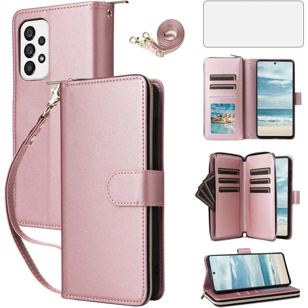 (???) Asuwish Phone Case Compatible With Samsung Galaxy A73 5G Protective Cover. 6935158840588