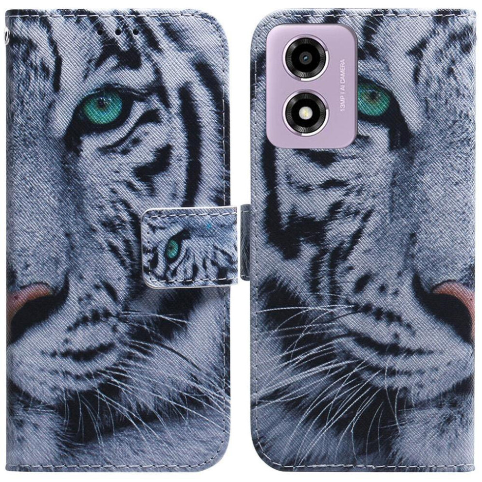 (C3 ) Flip Case For Motorola Moto G04s Pu Leather Painted Wallet Magnetic Closure Card Slots 764563685349