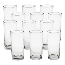 (12) Liberty Highball Cocktail Drinking Glasses 295ml Tall Bar Drinkware Set