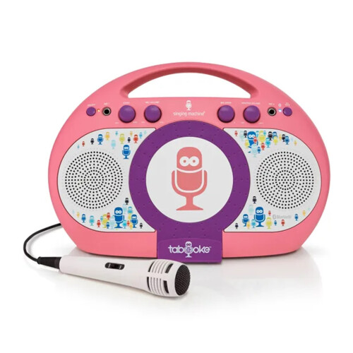 Singing Machine Bluetooth Karaoke Machine With Microphone