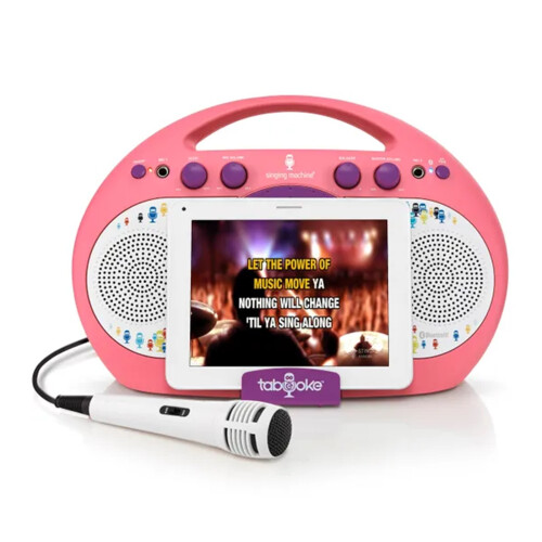 Singing Machine Bluetooth Karaoke Machine With Microphone 1