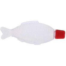 (As show, One size) 200pcs 4ml Sushi Tools Fish-shaped Soy Sauce Bottles Vinegar Bottles Disposable Sauce Vessel Onigiri Rice Ball Flavor Enhancer Receptacle Daily Suppli