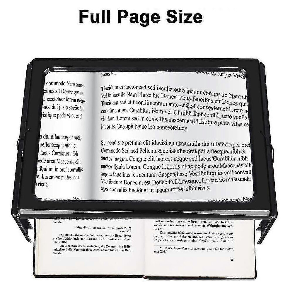 Furtalk Light (As Show, One Size) Reading Magnifiers Magnifier With 3X Magnification Reading Magnifiers
