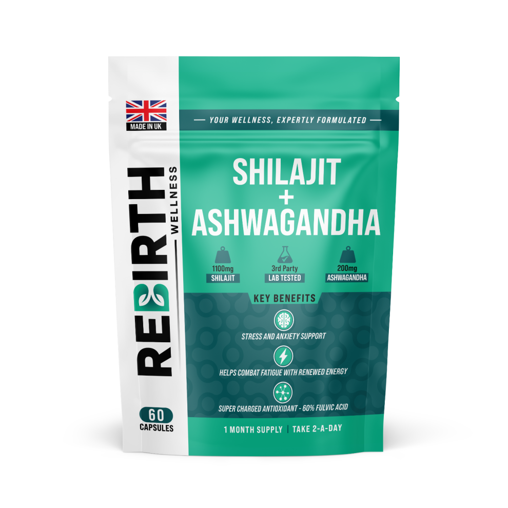 Photos - Vitamins & Minerals Pure Himalayan Shilajit With Ashwagandha - 60 Caps - 1300mg Serving - UK Made