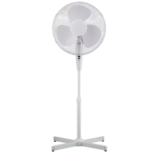 Highlands 16" Pedestal Fan 3 Speed Oscillating Electric Floor Fan
