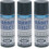 3 x 400ml Hammer Effect Black Spray Paint Direct Metal  Auto 1