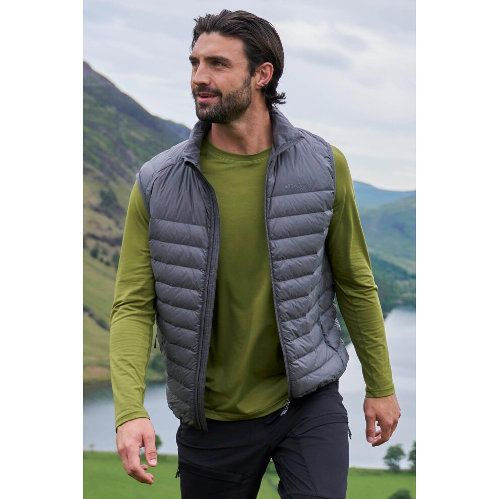 Mountain Warehouse Men's Grey (Xxs, ) Featherweight Ii Gilet
